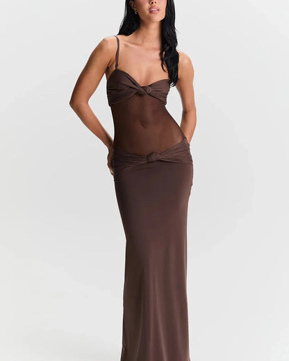 Velvet Mocha Dress