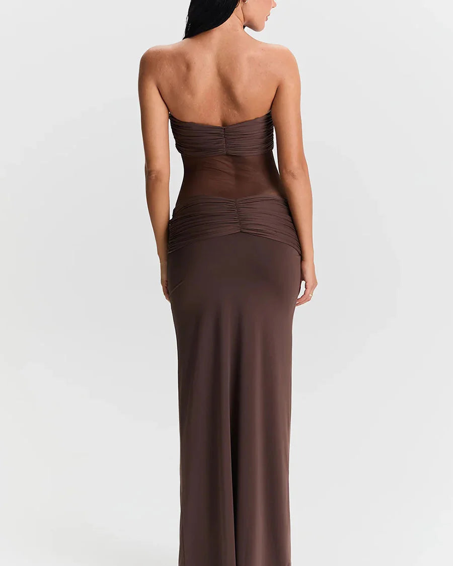 Velvet Mocha Dress