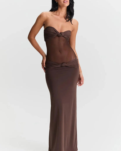 Velvet Mocha Dress