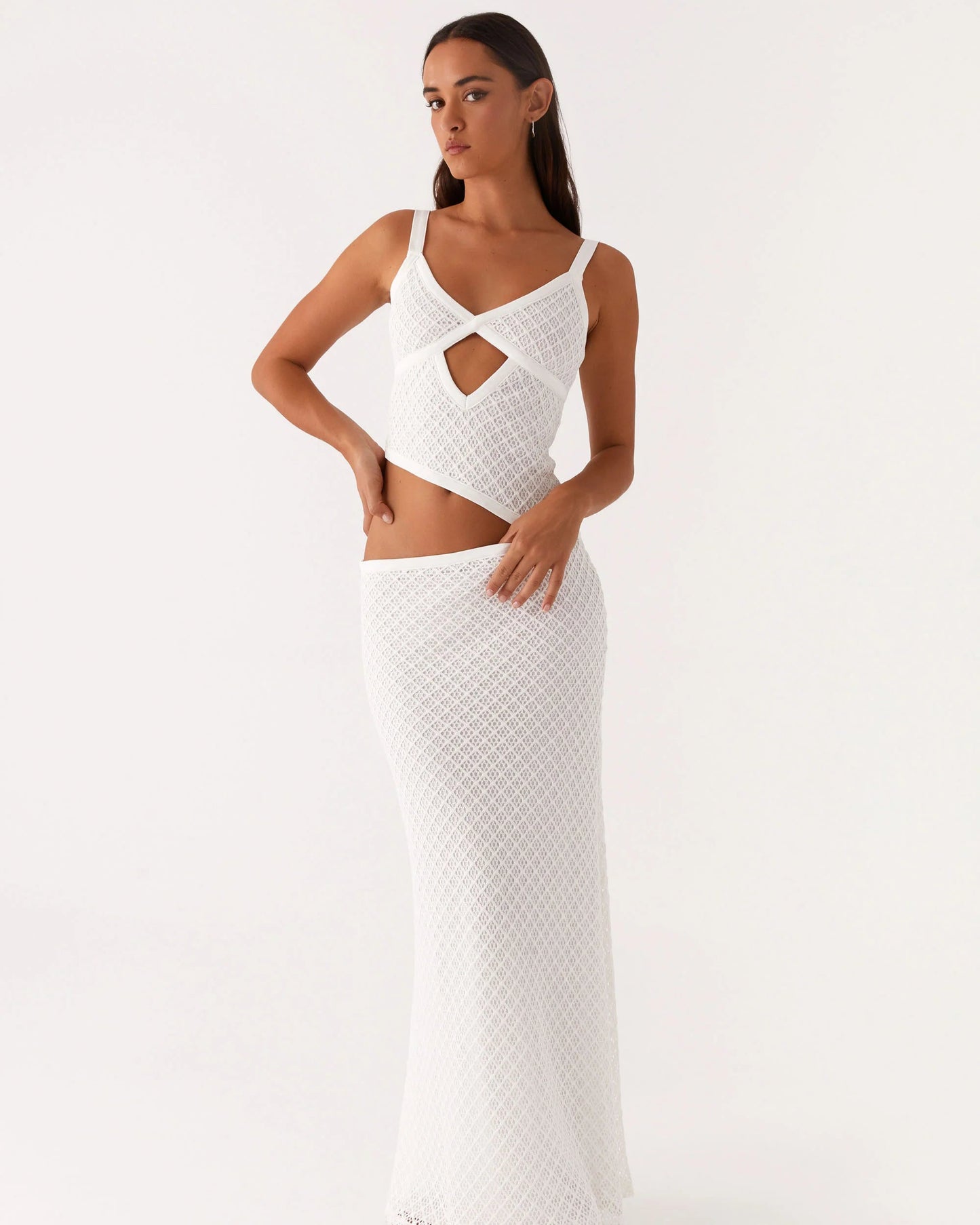 Jocelyn | Crochet Maxi Dress