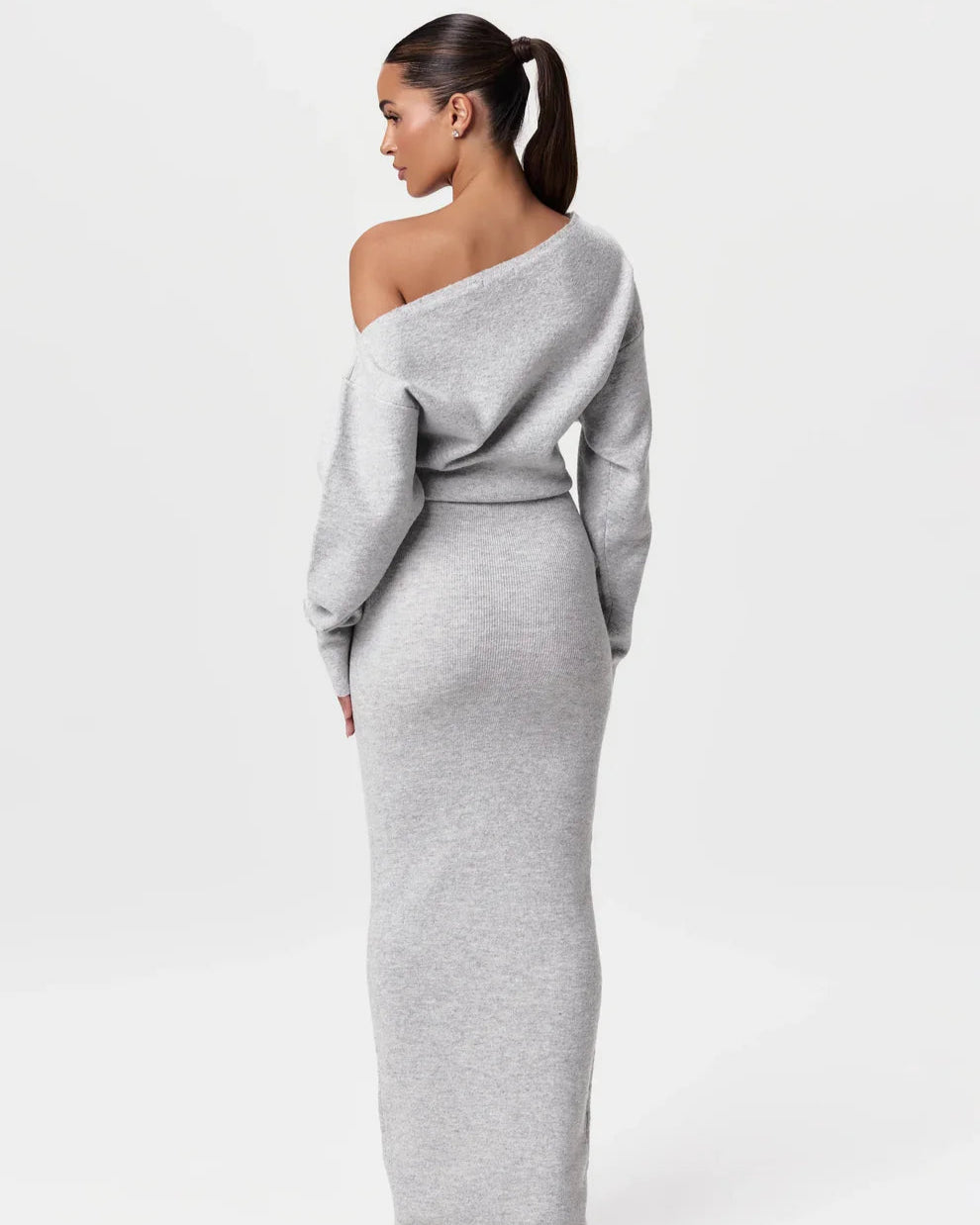 Off Shoulder Sweater Dress