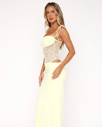 Luna Lace Maxi Dress